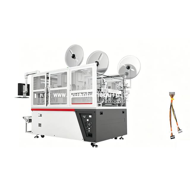 Automotive Wire Crimping And Housing Inserting Machine