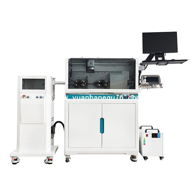 Wire Laser Marking and Rotary Knife Stripping Machine 