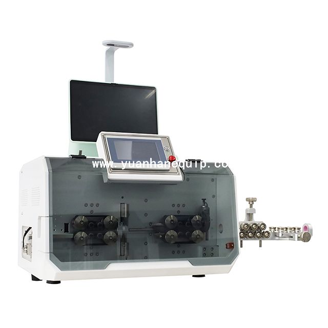 Wire Stripping Machine with MES System