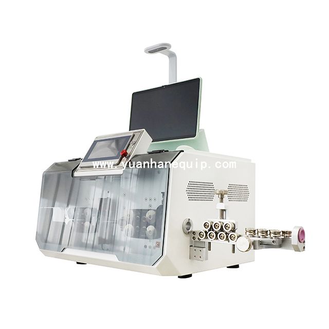 Wire Stripping Machine with MES System
