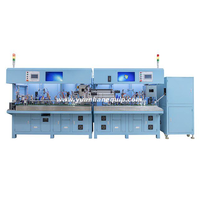 Fully-auto 3-Pin Power Cord Male & Female Head Production Line
